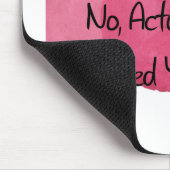 Romantisches Zitat Mousepad (Ecke)