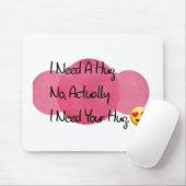 Romantisches Zitat Mousepad (Mit Mouse)