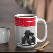 Romantisches Zitat und Foto | Valentines Gift Kaffeetasse
