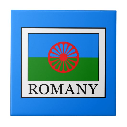 Romany Fliese (Vorderseite)