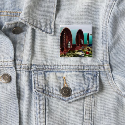 Romany gypsy caravans button (Beispiel)