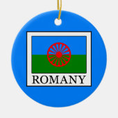 Romany Keramik Ornament (Vorne)