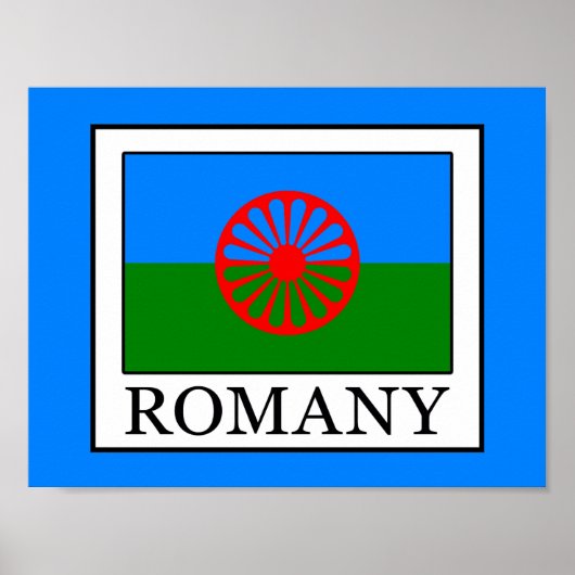 Romany Poster (Vorne)