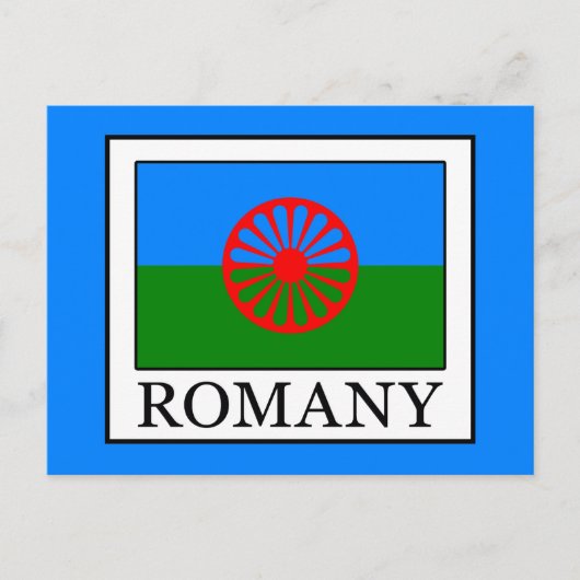 Romany Postkarte (Vorderseite)