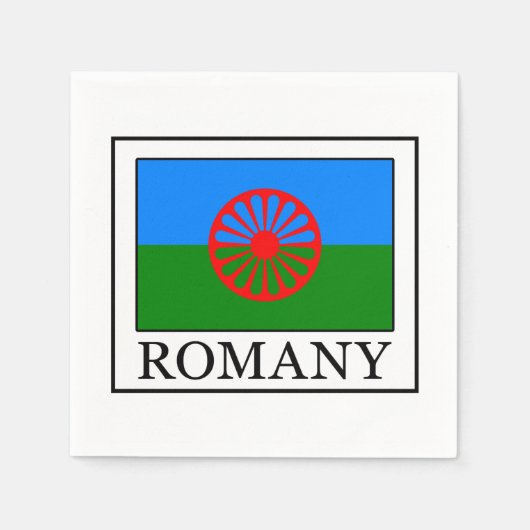 Romany Serviette (Vorderseite)