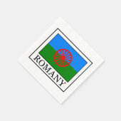 Romany Serviette (Ecke)