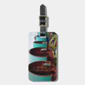 Romany Sinti und Roma Caravans Gepäckanhänger (Vorderseite vertikal)