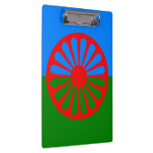 Romany Sinti und Roma flag Zwischenablage Klemmbrett (Rechts)
