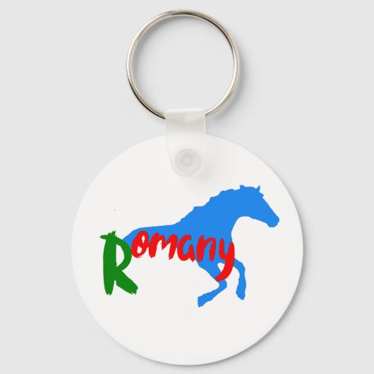 Romany Sinti und Roma Schlüsselanhänger (Vorderseite)