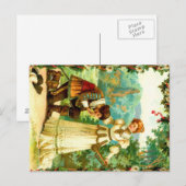 Romanze Postkarte (Vorne/Hinten)