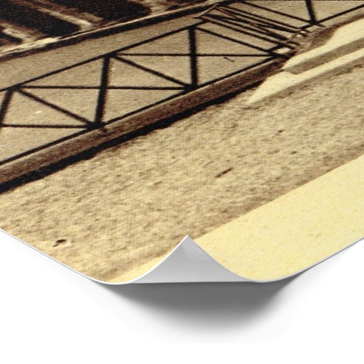 Rome, Colosseum in c. 1900 Poster (Ecke)