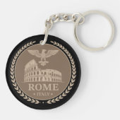 Rome Colosseum Italy Europe Schlüsselanhänger (Rückseite)