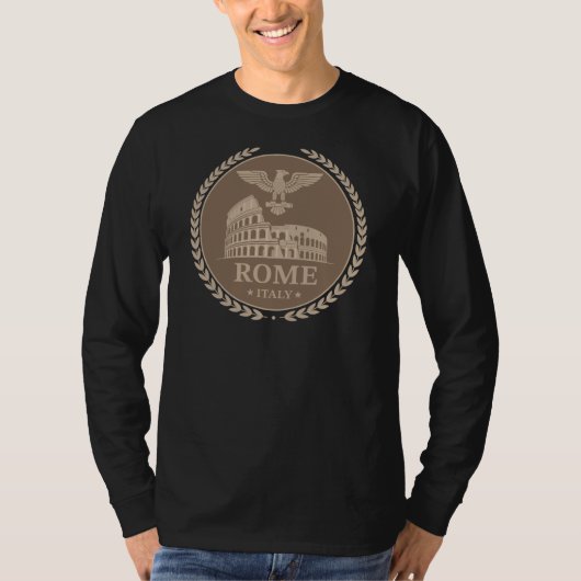 Rome Colosseum Italy Europe T-Shirt (Vorderseite)