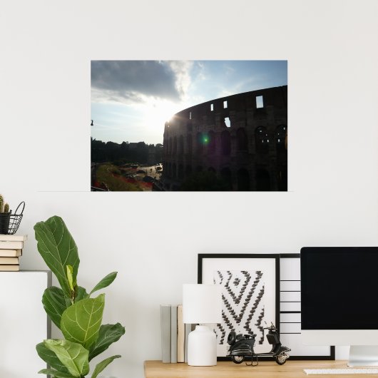 Rome Colosseum Poster Print (Heimbüro)
