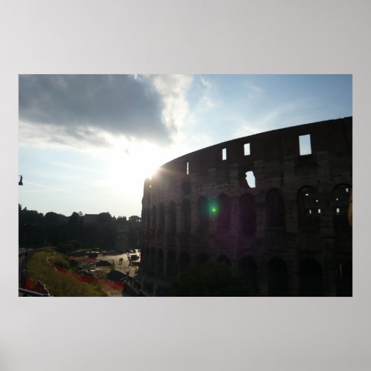 Rome Colosseum Poster Print (Vorne)