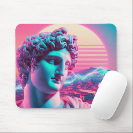 Rome | Ethereal Dreamy Urban Vaporwave Retrowave Mousepad