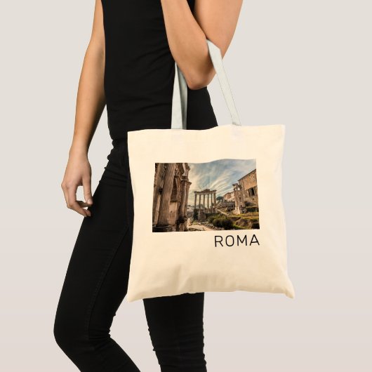 Rome Forum Romanum Italy Holiday Souvenir Tragetasche (Vorderseite (Produkt))