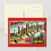 Rome Georgia Vintage-Postkarte Postkarte (Vorne/Hinten)