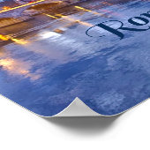 Rome Italy Beautiful Poster (Ecke)