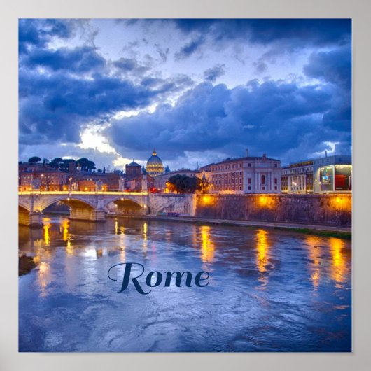 Rome Italy Beautiful Poster (Vorne)