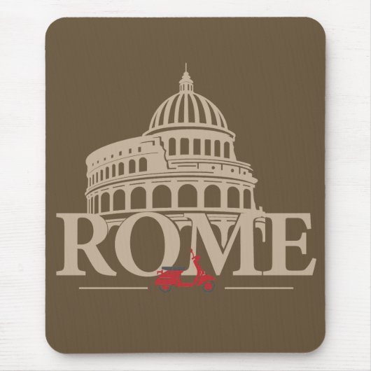 Rome Italy Europe Mousepad (Vorne)
