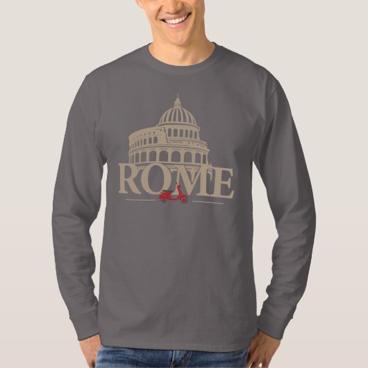Rome Italy Europe T-Shirt (Vorderseite)
