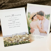 ROME Italy Skyline Destination Save the Date Einladung