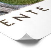 Rome Italy Vintage Travel Poster (Ecke)