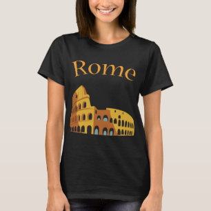 Rome Kolosseum Italien Retro Reise T-Shirt