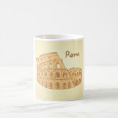 Rome Kolosseum Skizze Kaffeetasse (Mittel)