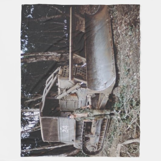 ROME PLOW (VIETNAM) FLEECEDECKE (Vorderseite)