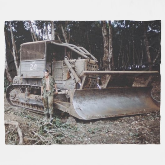 ROME PLOW (VIETNAM) FLEECEDECKE (Vorderseite (Horizontal))