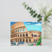 ROME POSTKARTE (Stehend Vorderseite)