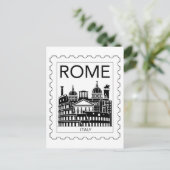 Rome Souvenir Italy Postage Briefmarke Postkarte (Stehend Vorderseite)