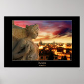 Rome Sunset Poster (Vorne)
