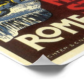 Rome Trevi Fountain Poster (Ecke)