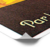 "Rome" Vintage French Travel Poster (Ecke)