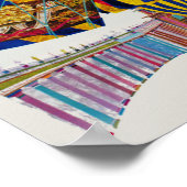 Rome Vintage Travel Poster (Ecke)