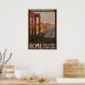 Rome Vintage Travel Poster (Küche)