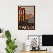Rome Vintage Travel Poster (Heimbüro)