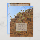 Rome Wasn't Built in a Day Postcard Postkarte (Vorne/Hinten)