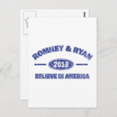 Romeny Ryan Postkarte (Vorne/Hinten)