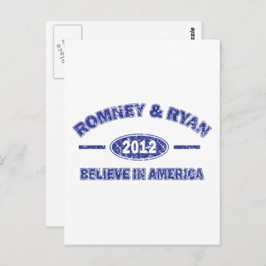 Romeny Ryan Postkarte (Vorne/Hinten)