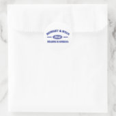 Romeny Ryan Runder Aufkleber (Tasche)