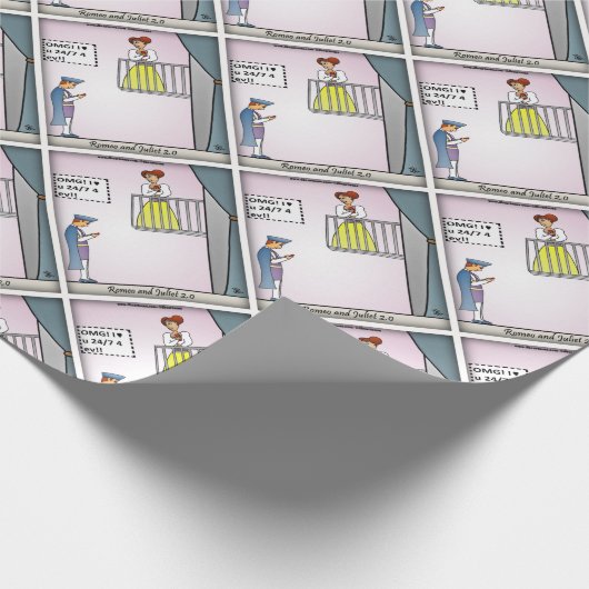 Romeo-and-Juliet-2.0 Geschenkpapier (Ecke)