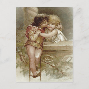 Romeo And Juliet Frances Brundé Feiertagspostkarte