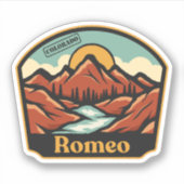 Romeo, Colorado Sticker (Vorderseite)