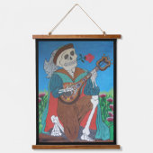 Romeo, Coppertone, Cheeseburger im Paradies Wandteppich Mit Holzrahmen (Vorderseite)