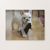 Romeo das französische Bulldoggen-Puzzlespiel Puzzle (Horizontal)