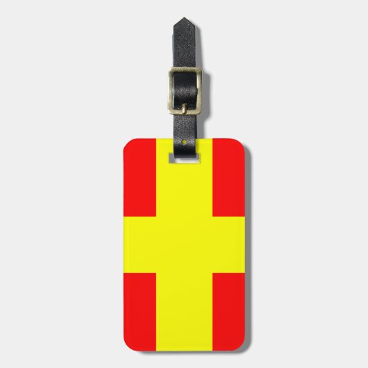 ROMEO GEPÄCKANHÄNGER (Vorderseite vertikal)